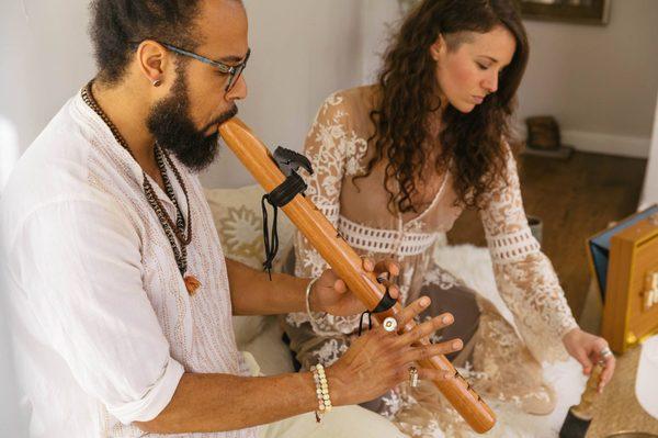 I offer sound healing sessions for individuals, events, corporate gatherings & more.