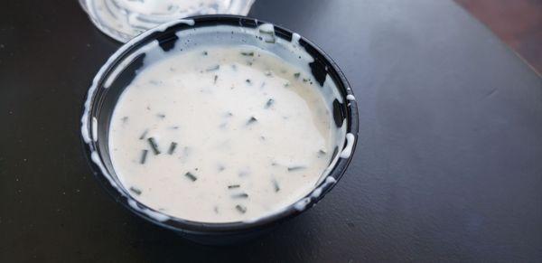 Buttermilk and herb sauce