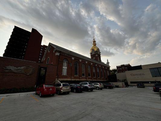 Cathedral Exterior (view from the side parking lot)