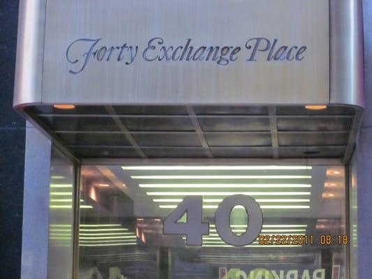 Forty Exchange Place