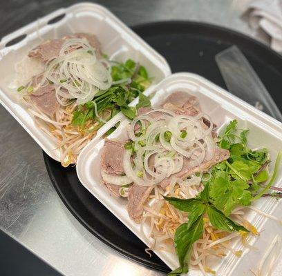 To Go Vietnamese Beef Noodle Soup (Pho)