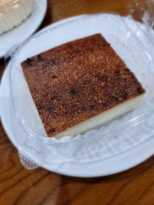 Kazandibi/baked milk pudding. Solid version. Best of the desserts