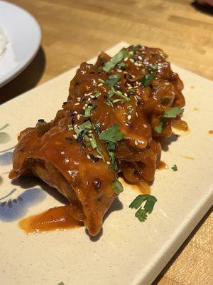 Tibetan Dumplings Chicken Plate