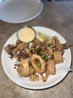 Salt & Pepper Calamari (~$14)