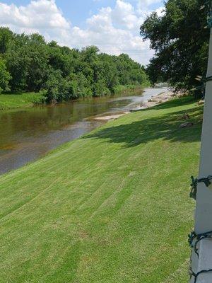 View from Snyder's Tavern patio.