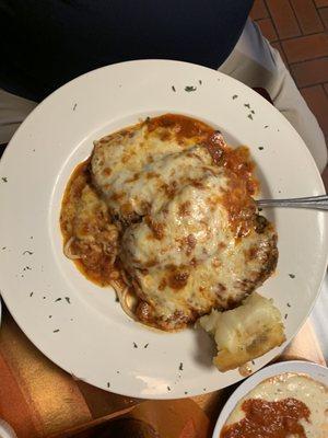 Eggplant parmigiana