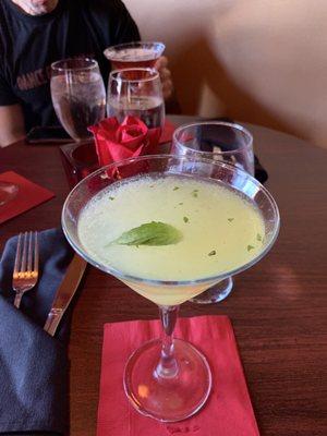 Basil martini