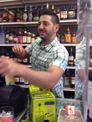 Chris is "The Man" & he'll make sure you're a happy camper, but selling liquor, cigs, & munchies at reasonable prices makes it pretty easy.