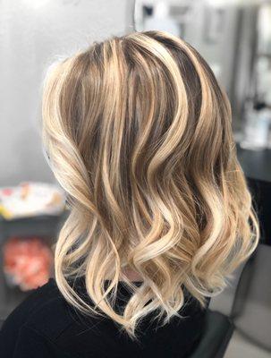 Blonde balayage