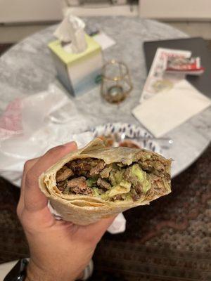 Carne Asada Burrito