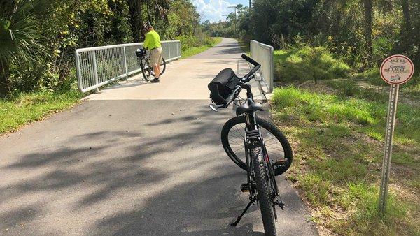 Coast to Coast bike trail in Titusville