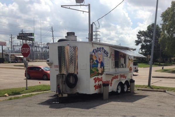 View from Kwik Food Mart