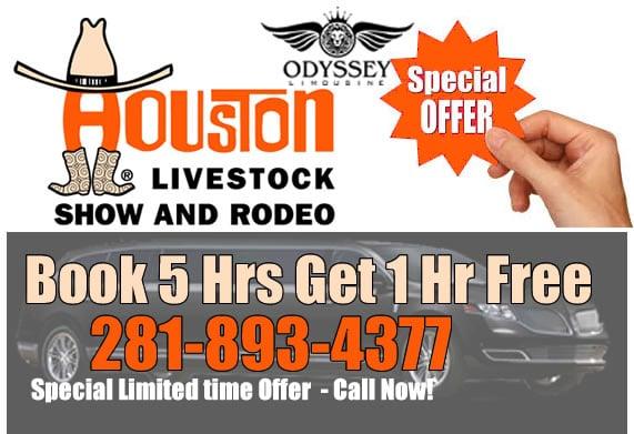 Houston Rodeo Special #rideinstyle with @OdysseyLimo1