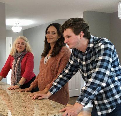 HGTV Stars Zelda Sheldon realtor working with first time homebuyers Maddy & Matt featured on HGTV's House Hunters.