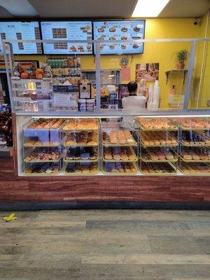 Just opened, and they're fully stocked with fresh donuts