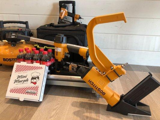 DIY Flooring Tool Kit plus Pizza and 6 Pack!