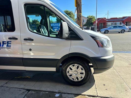 2015 Chevy Xpress Van. MEDSAFE commercial vehicle covered by Progressive Insurance #after