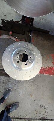 M sport brake disc