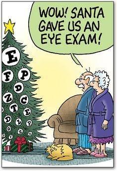 Eye Exam Xmas