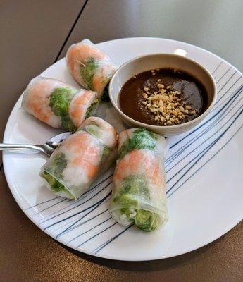 Shrimp Pork and Summer Rolls