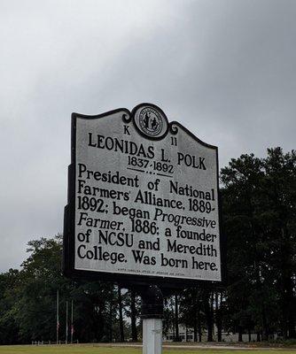 Leonidas L. Polk Historical Marker