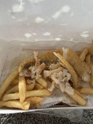 Spoiled Whiting Fish Combo