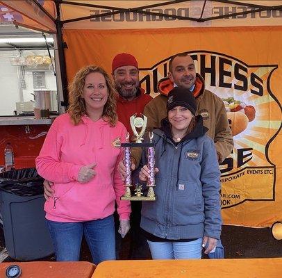 1st Place win at Mac & Cheese Fest