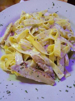 Chicken fettuccine alfredo