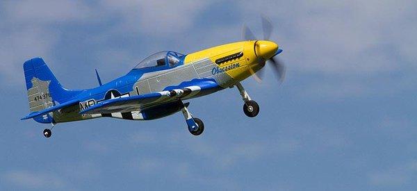 The Ares P-51D! Very nice flying plane with Elevators, Rudder, Ailerons and a brushless motor!