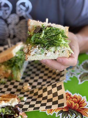 Chicken salad sandwich