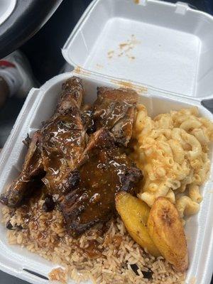 Jerk chicken Platter