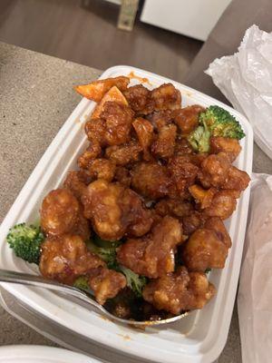 Orange chicken