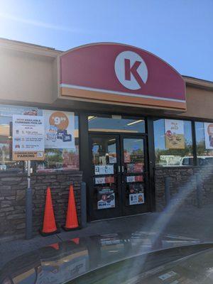 Exterior signage of Circle K