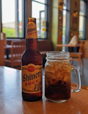 Shiner and Coke