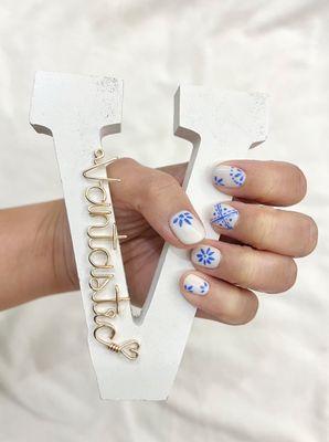 Gel Manicure with design