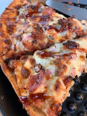 BBQ pizza