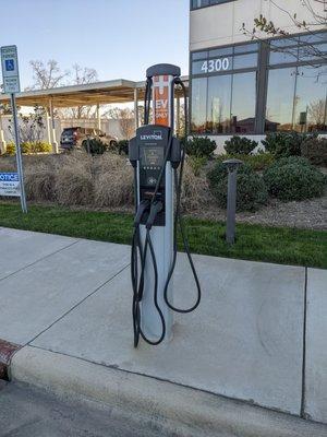 ChargePoint in the CPI Security parking lot