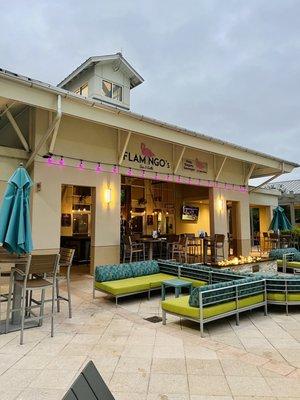 Flamingo's on site restaurant