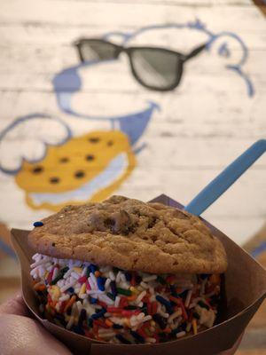 Cookie Ice Cream Sandwich