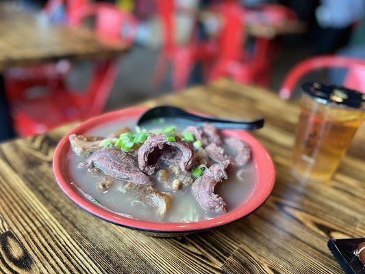 Herbal Stewed Beef with Tendon Noodle Soup