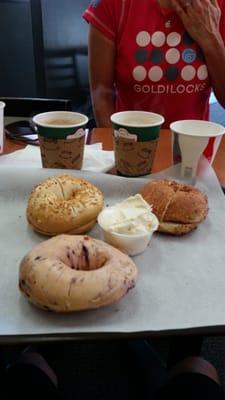 We are looking at Awesome bagels. We think these are the best bagels in Boise.