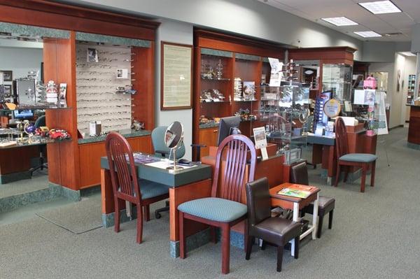 Optical Boutique at TotalVision EyecareCenter in North Haven, CT