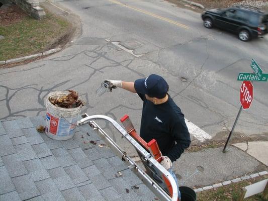 Gutter cleaning and repairs