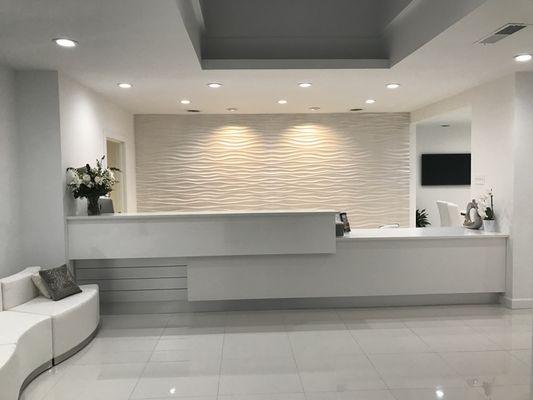 Reception area