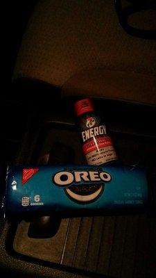 Friday freebie: 7-11 Brand Energy Shot -Watermelon Lime Flavor and To Go Pack Oreos, woohoo!