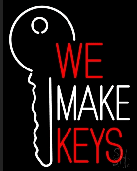 We Make Keys Neon