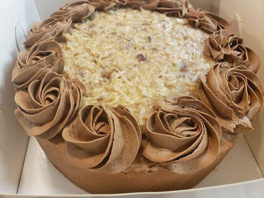 German chocolate cake