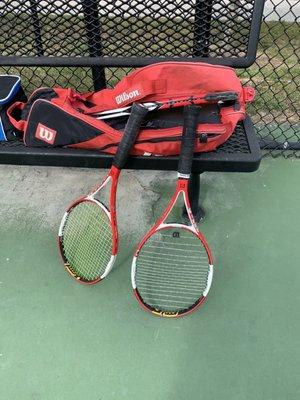 Triple racquet