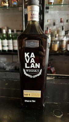 KAVALAN Taiwanese whiskey