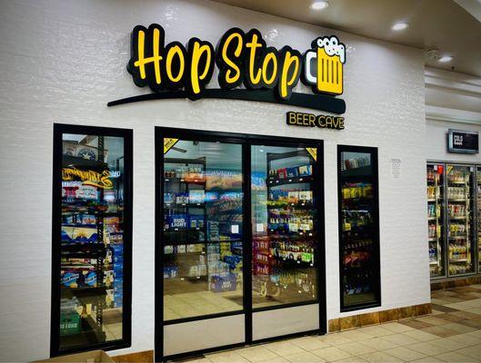 Hop stop beer cave